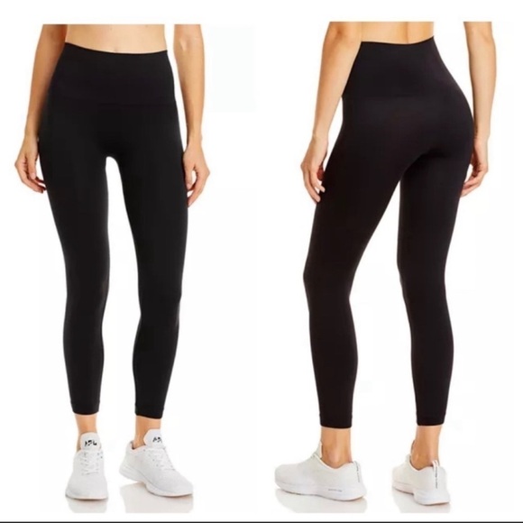 ❤️ SPANX look at me now Black Leggings H2 -H3 - Picture 1 of 7